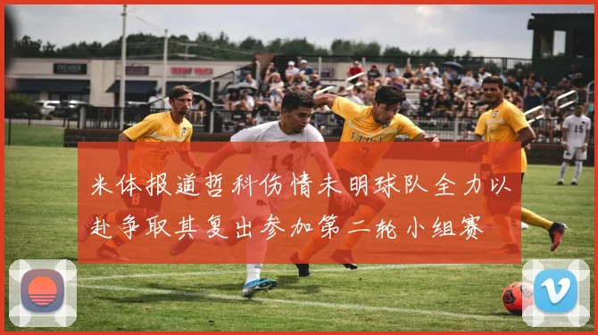 米体报道哲科伤情未明球队全力以赴争取其复出参加第二轮小组赛